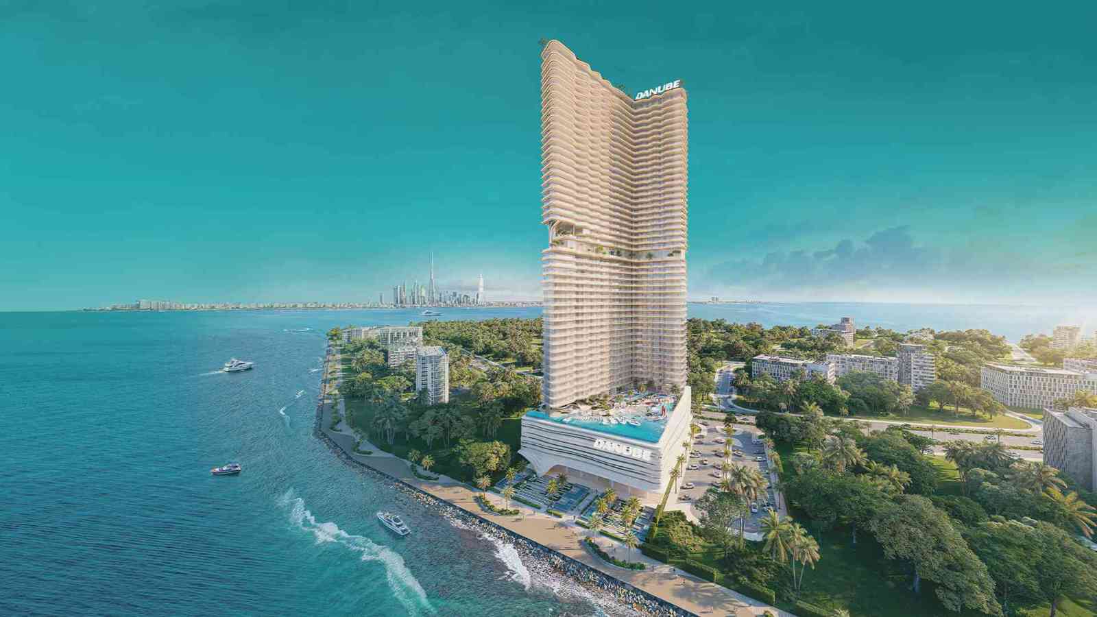 One-Bedroom Apartment, 603–806 sq ft – Breez by Danube, Dubai Maritime City