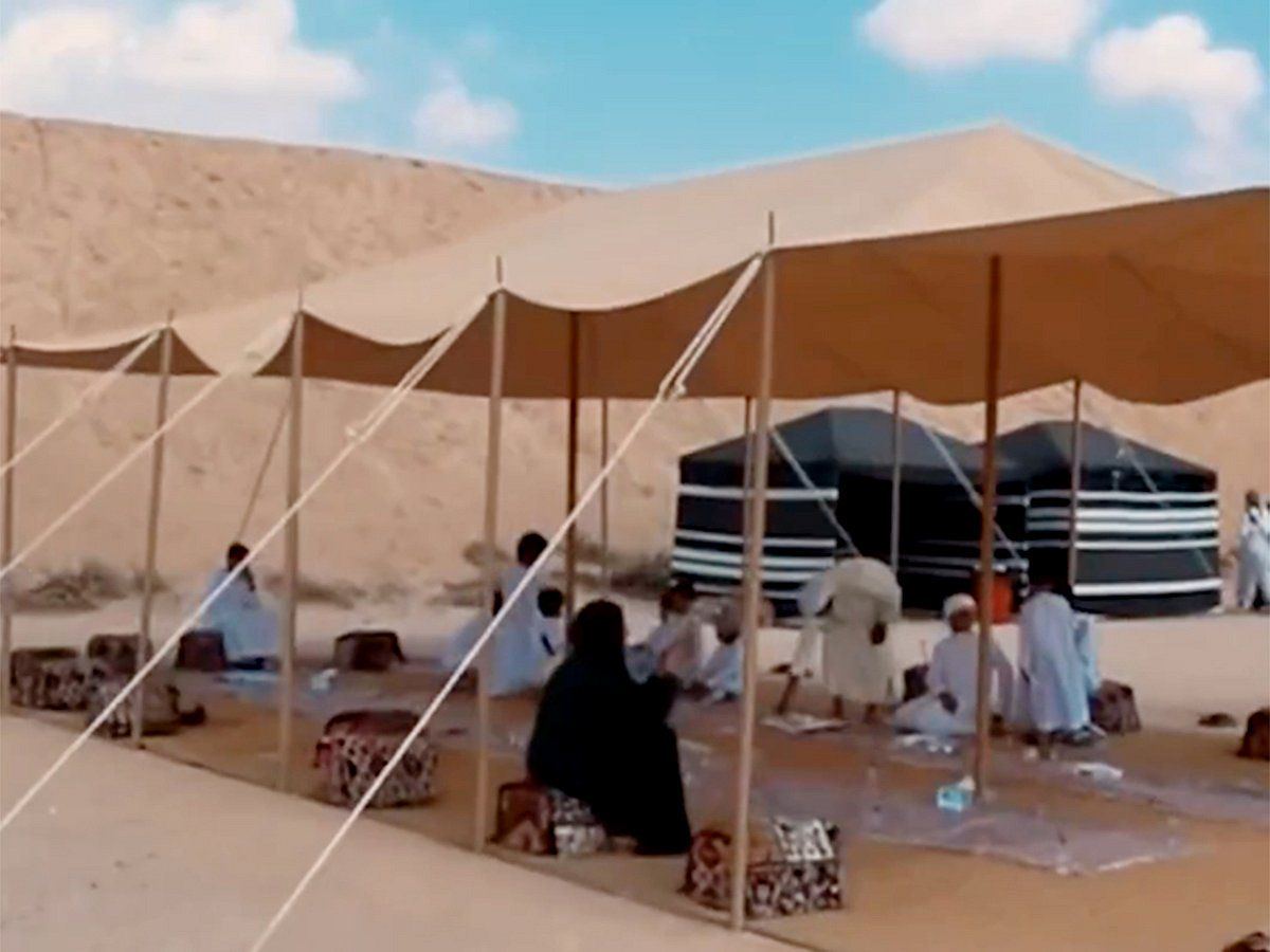Reviving Desert Traditions in Dubai with Sheikh Hamdan's Ghamran Camp