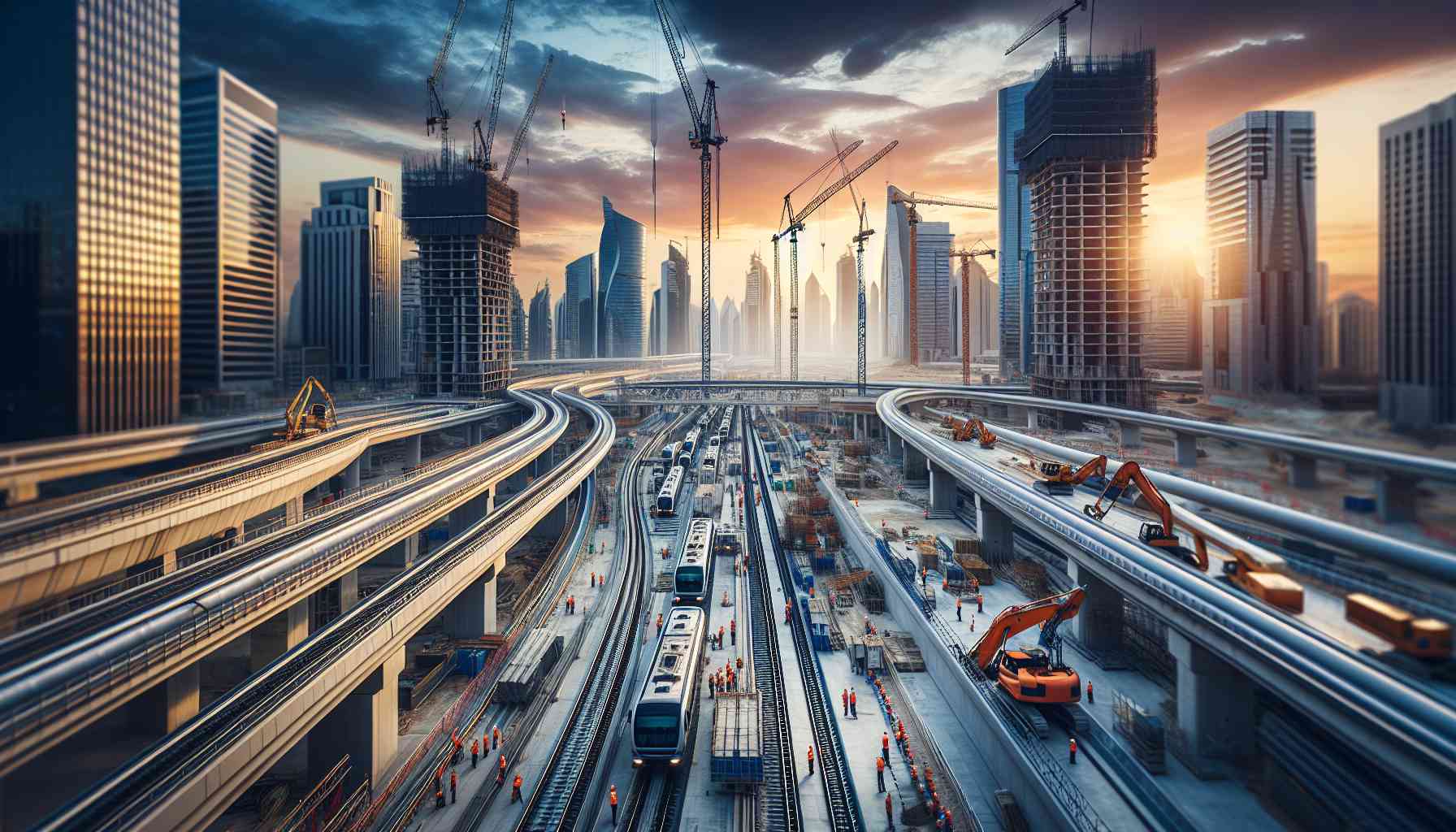 دبی در مسیر تحول: ۷۲ پروژه بزرگ برای کاهش ترافیک تا ۲۰۲۷
