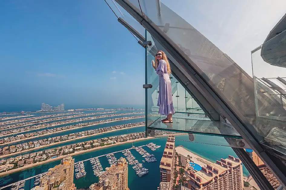 New glass ledges open at The View, Palm Jumeirah